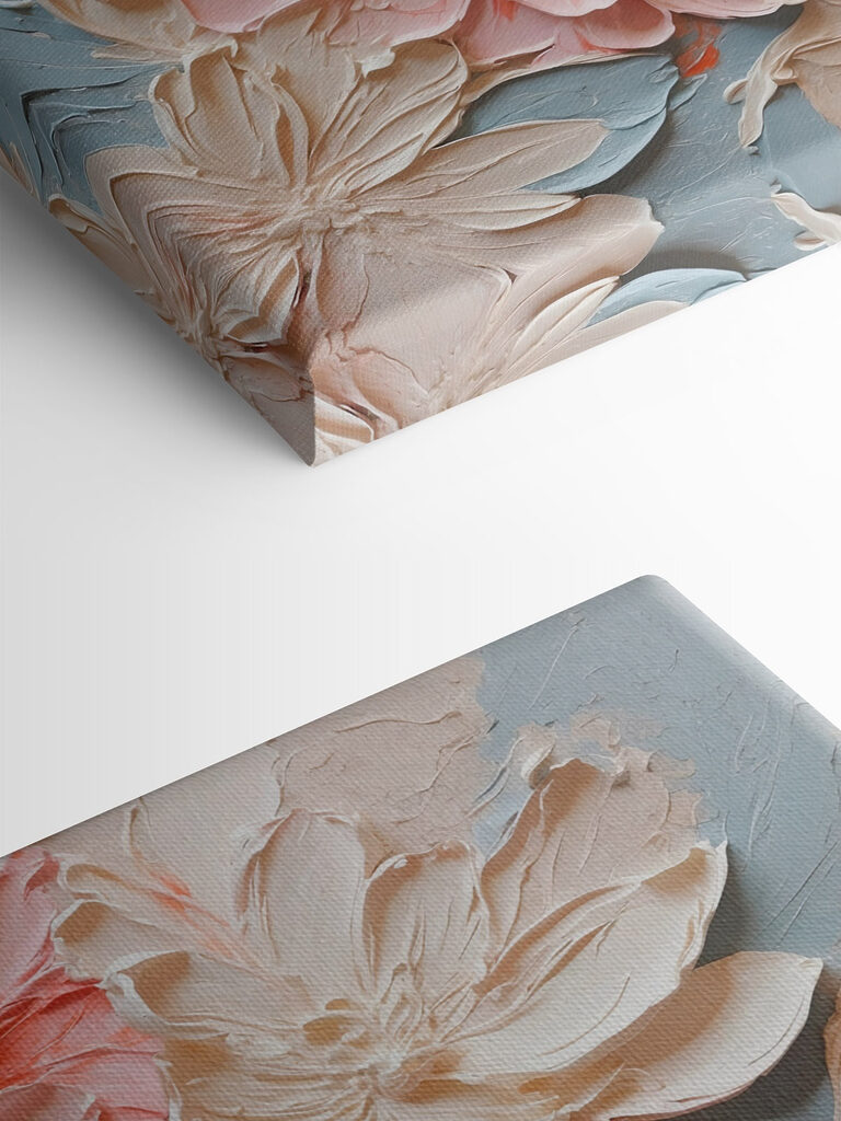 Delicate petals in soft pastel hues Delicate petals in soft pastel hues