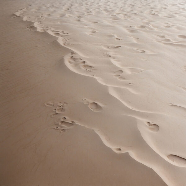 Footprints in the sand
