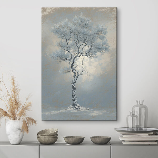 Havas fa Vászonképek Havas fa