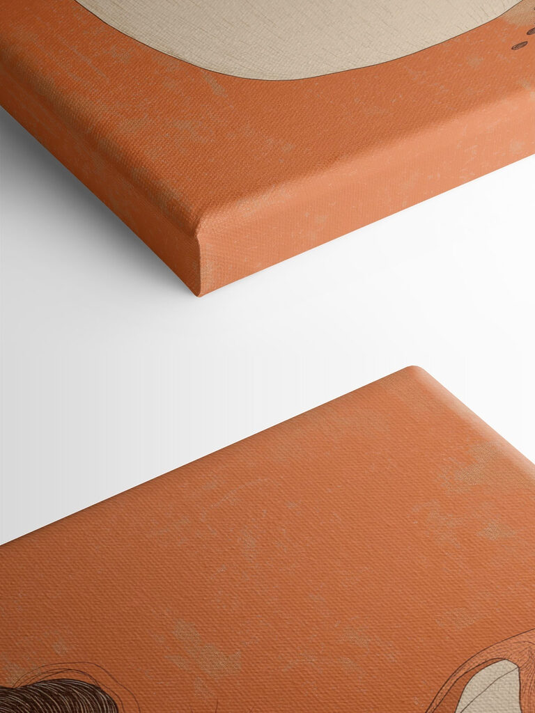 Woman drinking from a cup