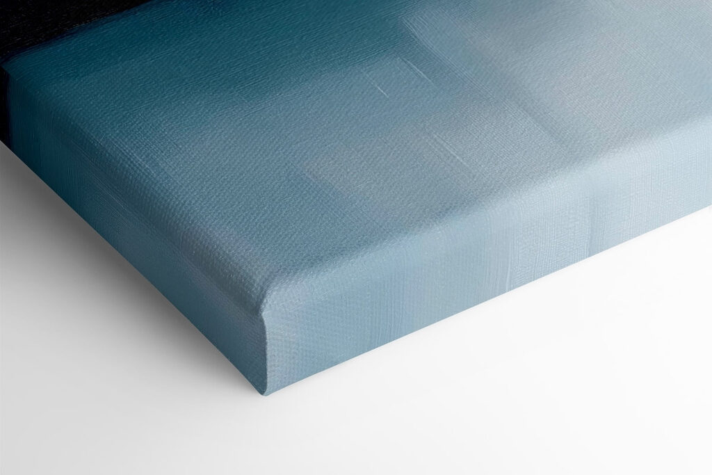 Painting of a body of water