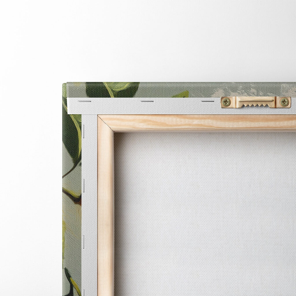 Painting of lemons on a tree