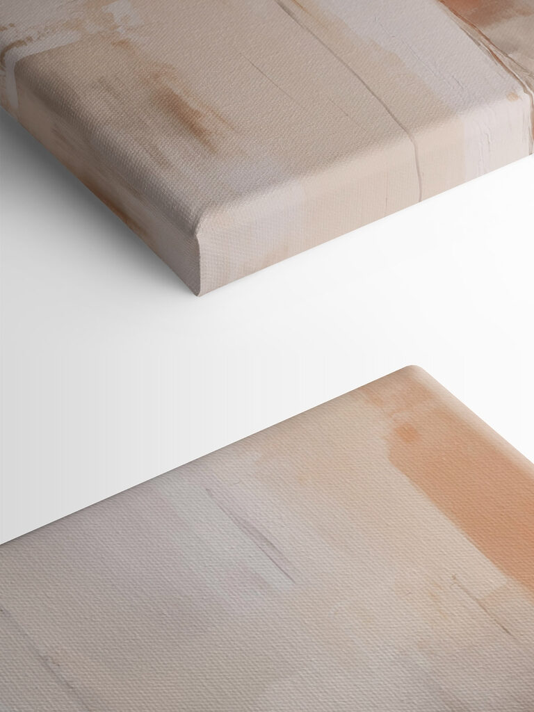 Painting of squares and rectangles