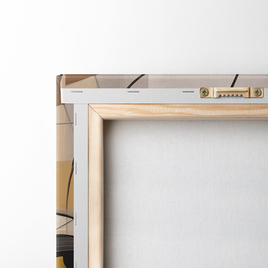 Painting of a woman's face