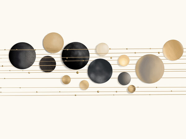 Group of circles and lines