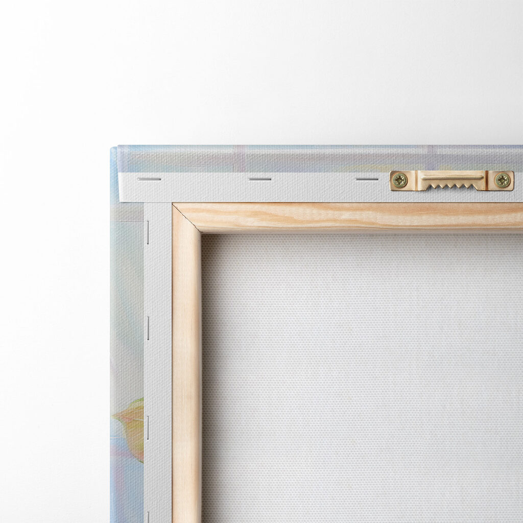 Painting of a vase of flowers