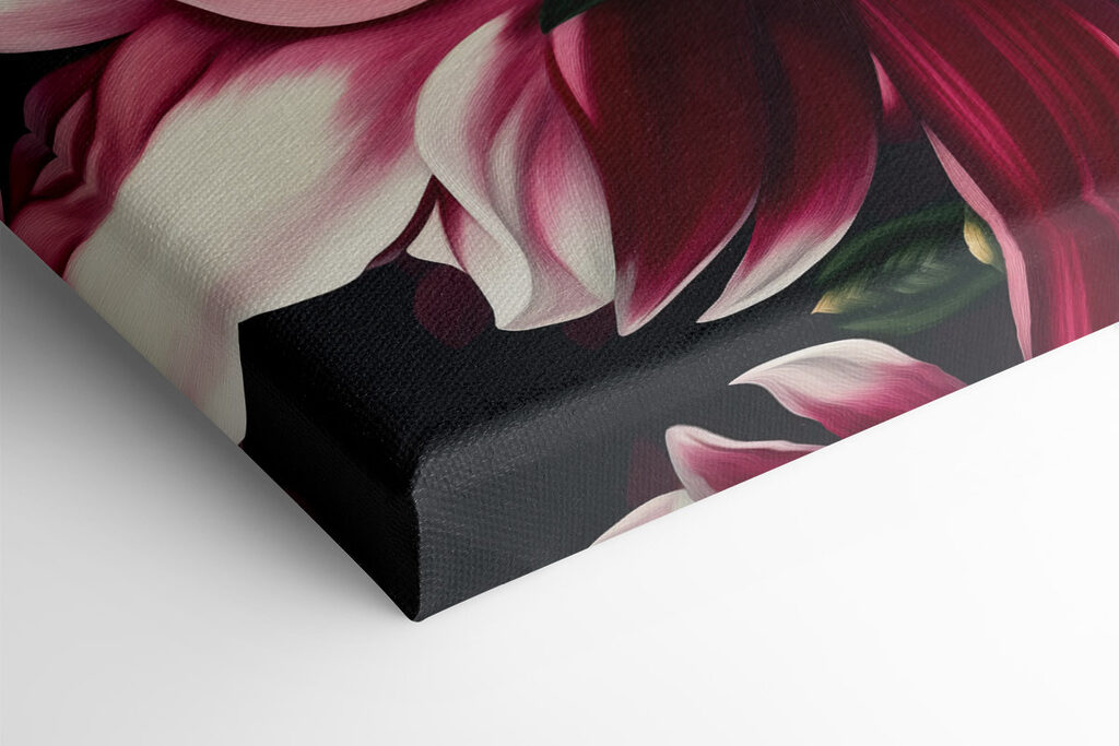 Vibrant blossoms in harmonious colors