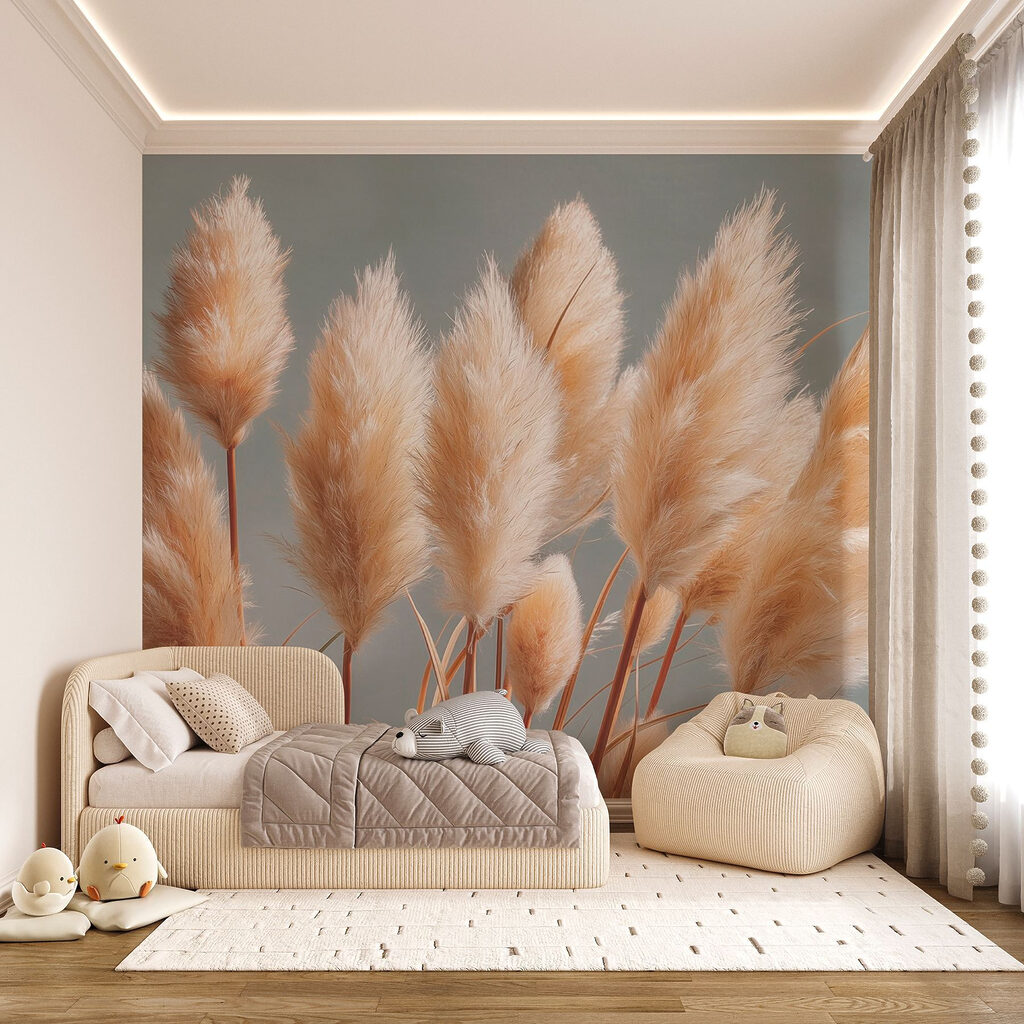 Group of fluffy plants Group of fluffy plants