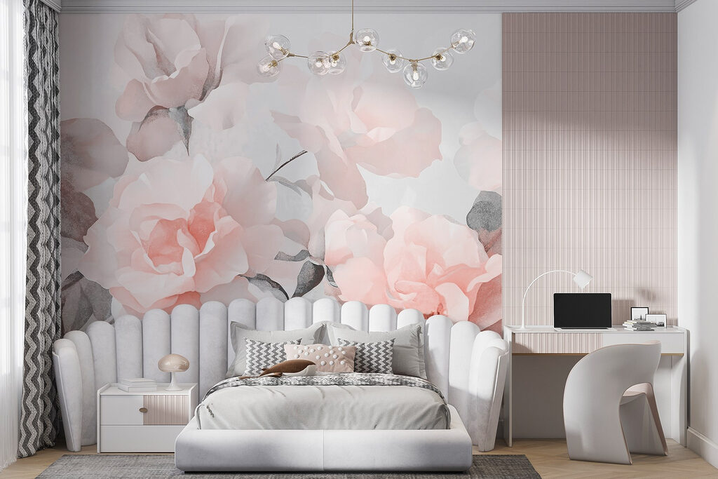 Group of pink flowers