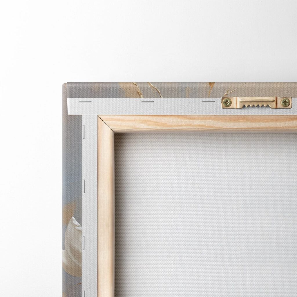 Painting of white flowers