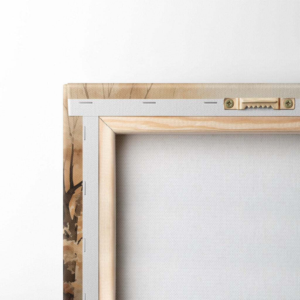 Street lamp and trees with a tower in the background