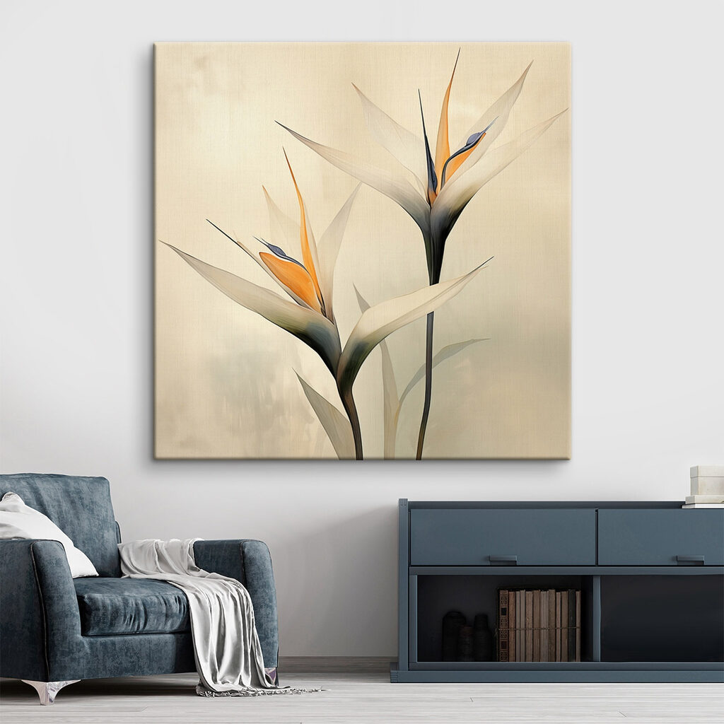 Delicate blooms in soft hues