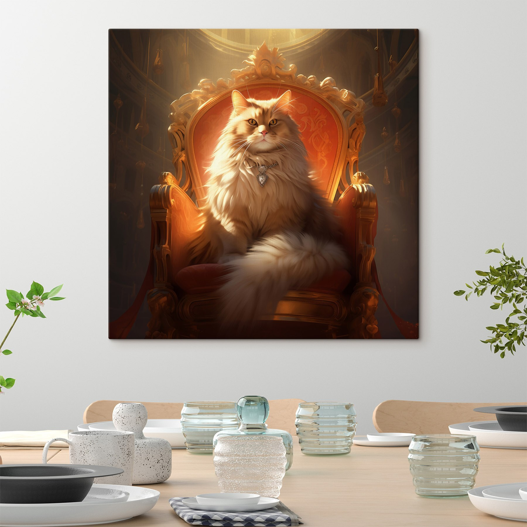 s44250pik1m - Macska ül egy széken - tegory