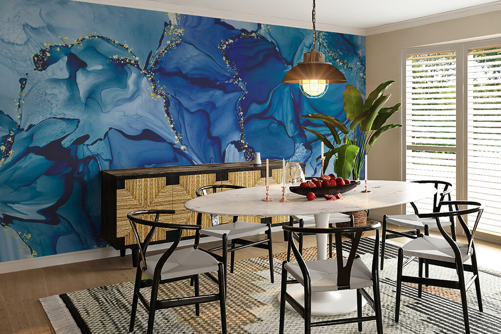 Blue and white swirls Blue and white swirls