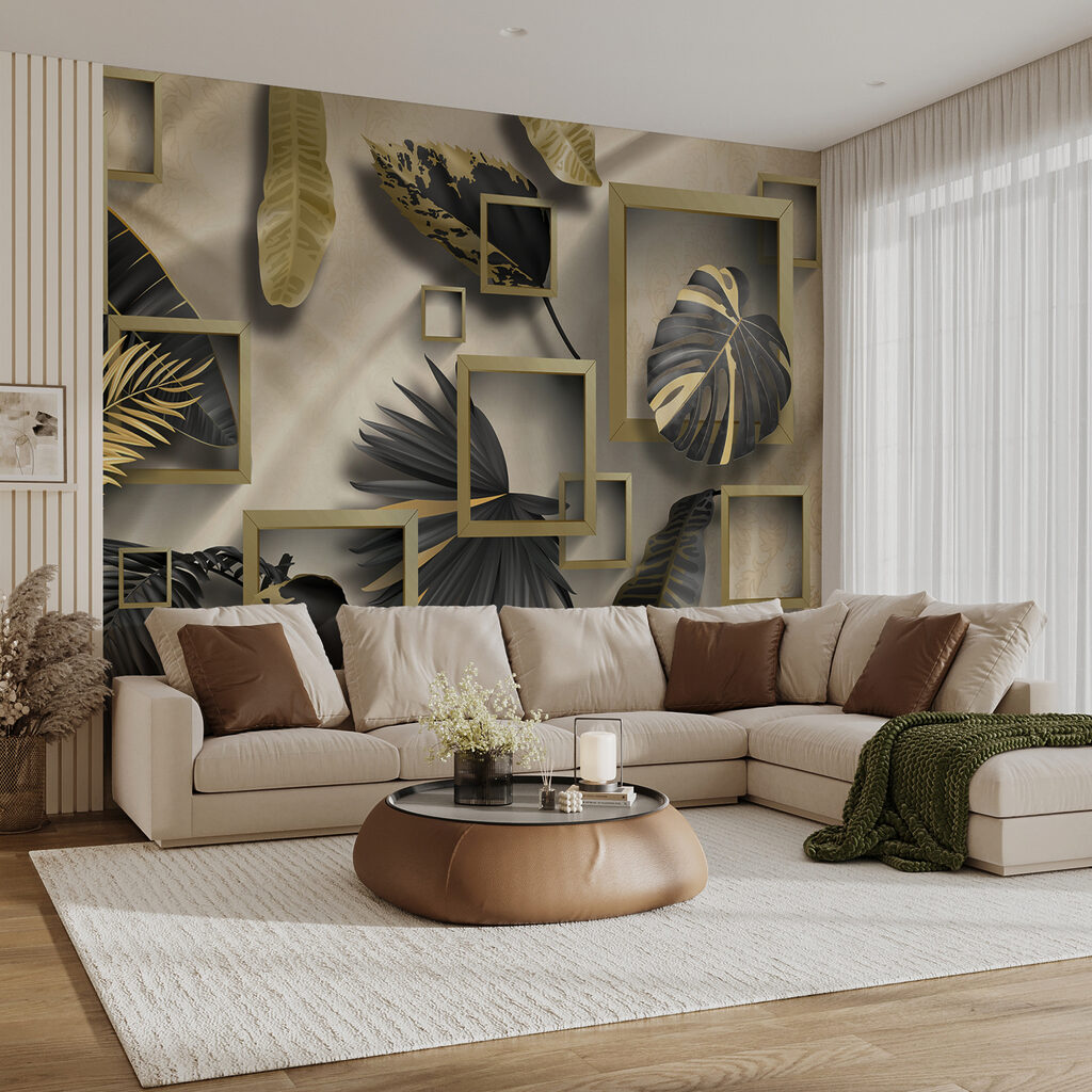 Luxurious foliage in elegant frames Luxurious foliage in elegant frames