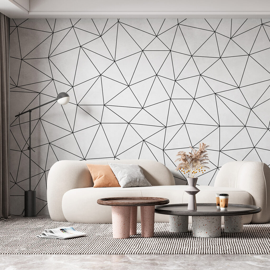 A black and white pattern A black and white pattern