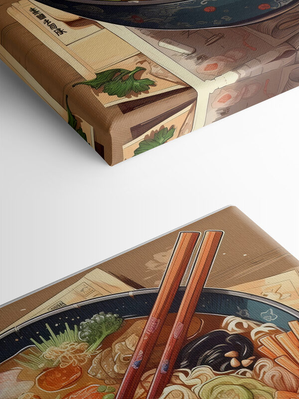 Egy tál ramen evőpálcikával és egy tojással Egy tál ramen evőpálcikával és egy tojással