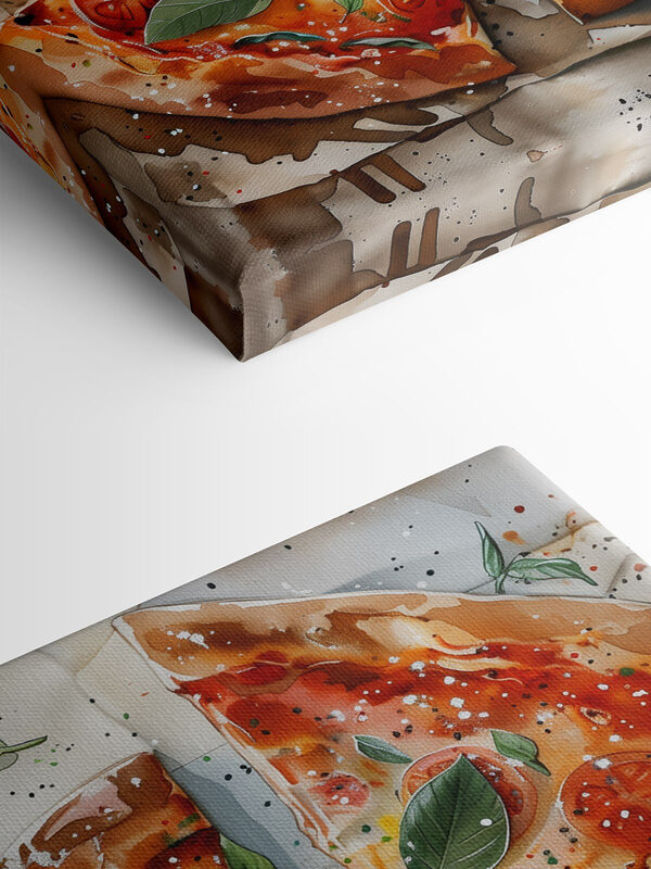 Pizza paradicsommal és bazsalikommal Pizza paradicsommal és bazsalikommal