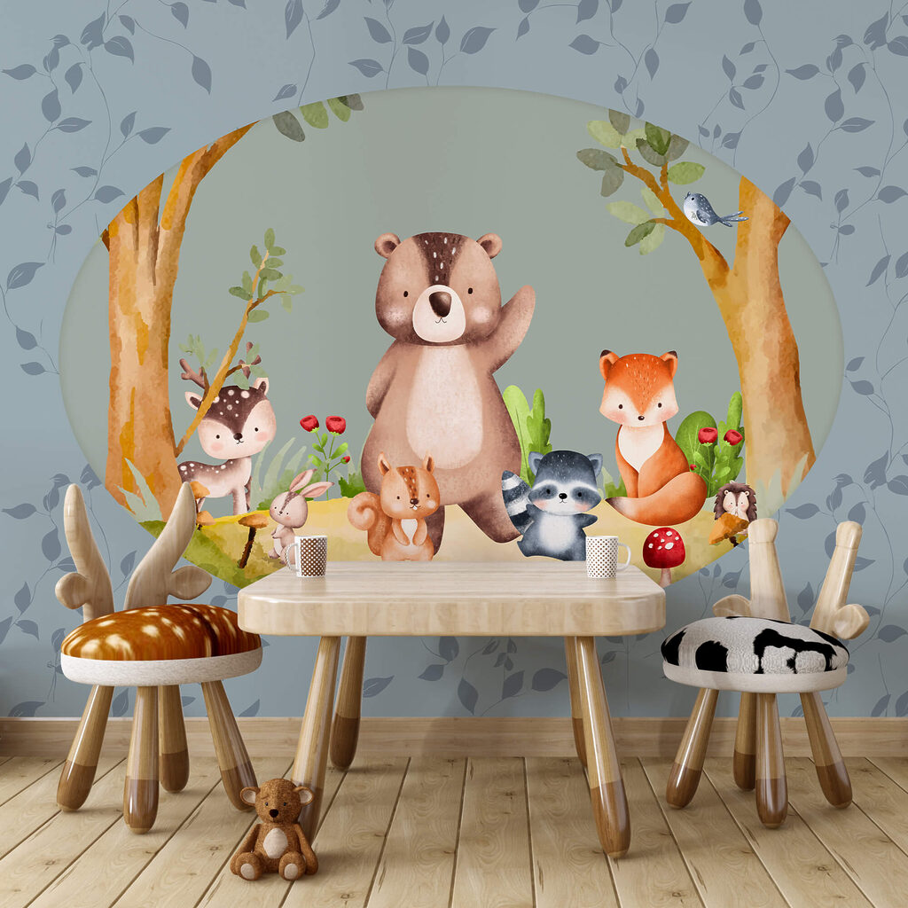 Rajzfilm állatokról az erdőben Rajzfilm állatokról az erdőben