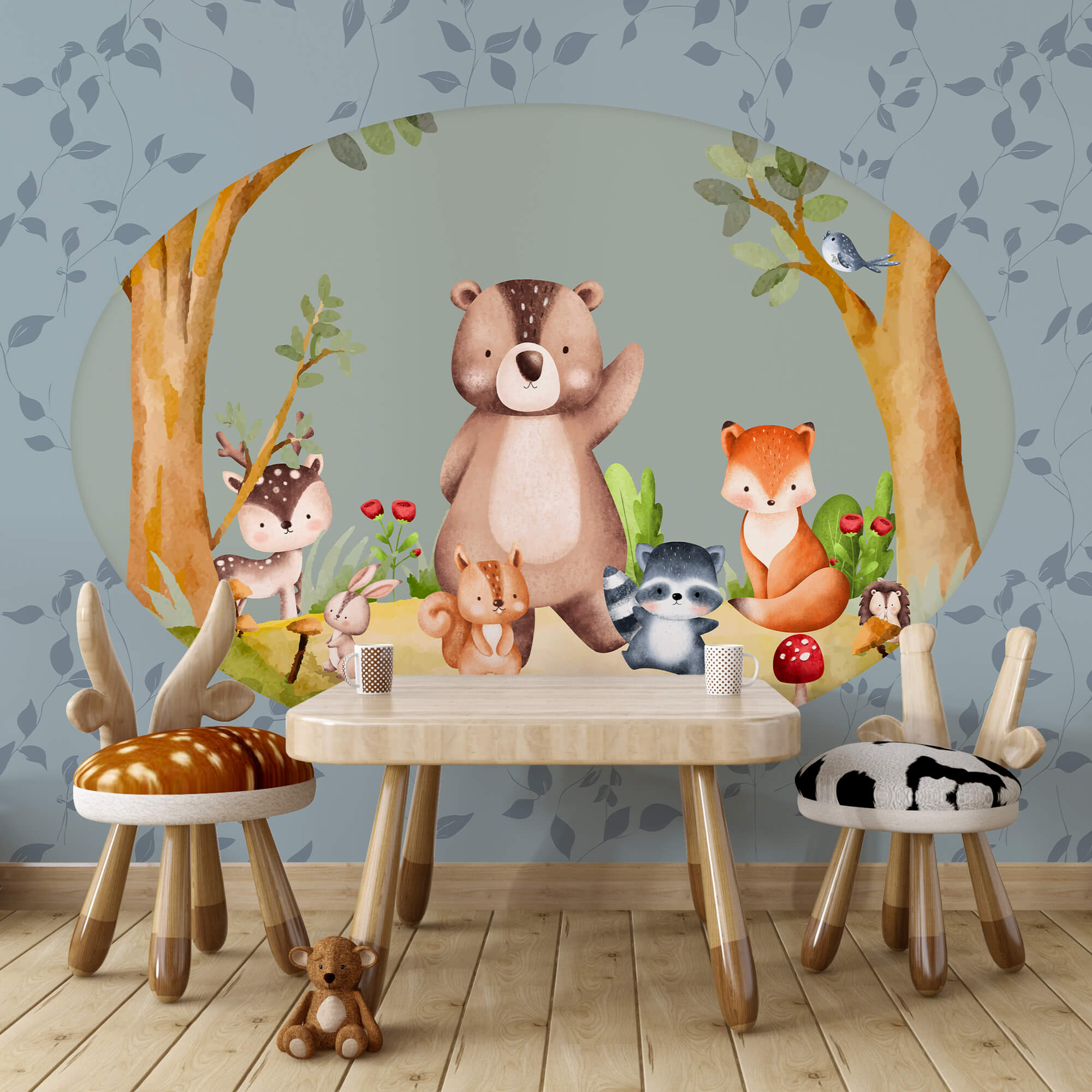 Rajzfilm állatokról az erdőben Rajzfilm állatokról az erdőben