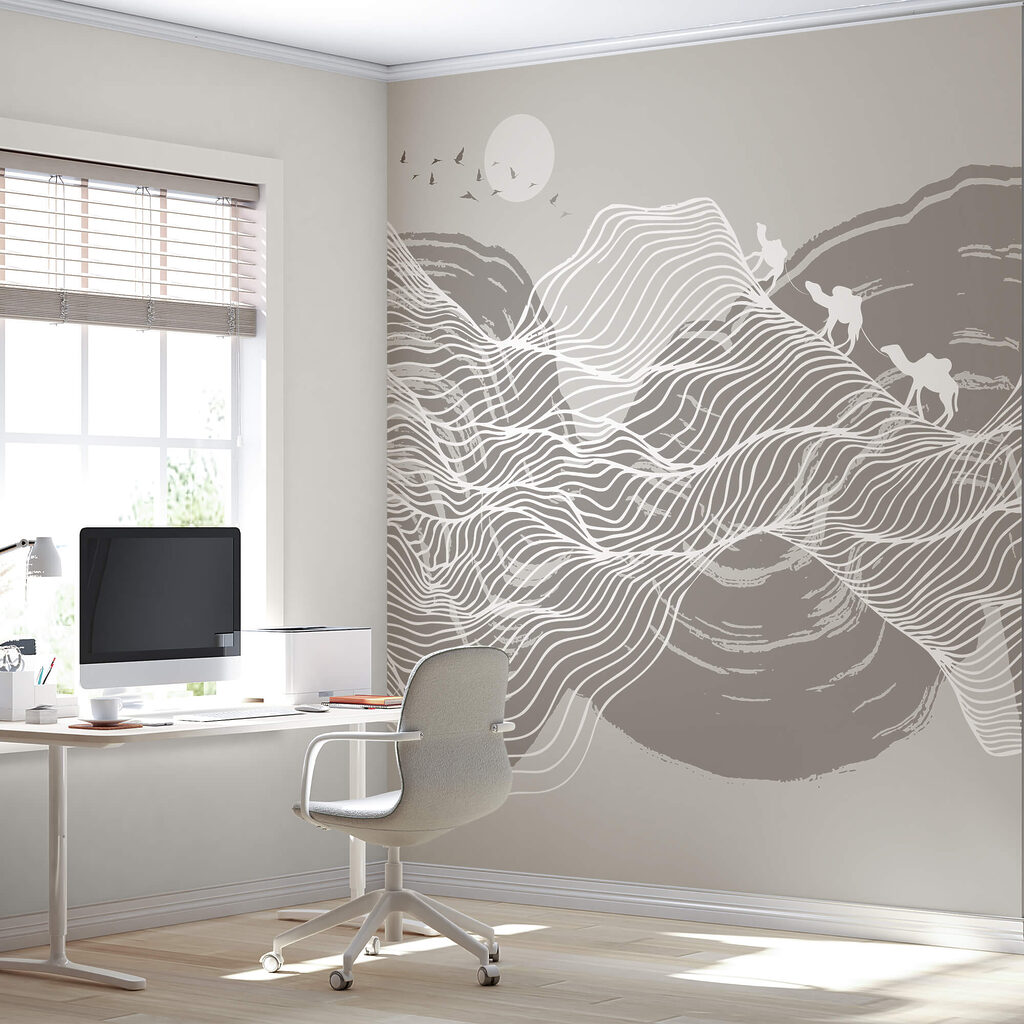 Fehér vonalak szürke háttéren