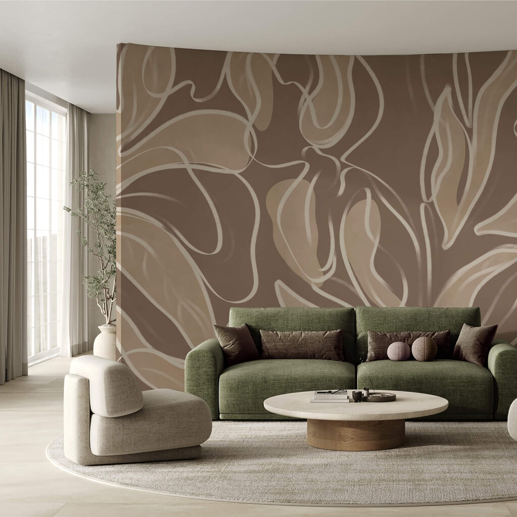 Lágy organikus formák semleges tónusokban Lágy organikus formák semleges tónusokban