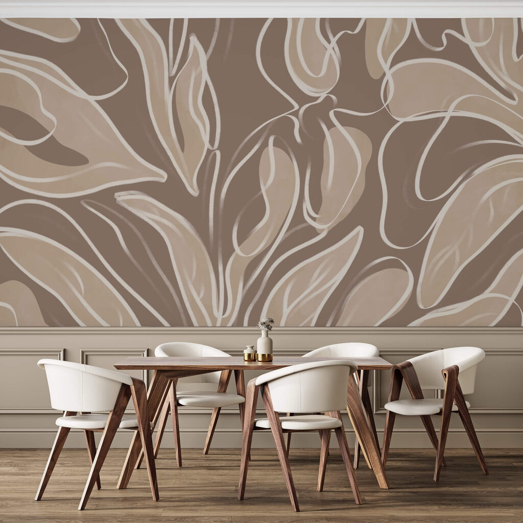 Lágy organikus formák semleges tónusokban Lágy organikus formák semleges tónusokban