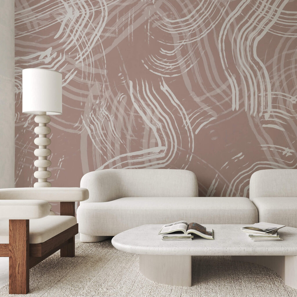 Fehér vonalak rózsaszín háttéren Fehér vonalak rózsaszín háttéren