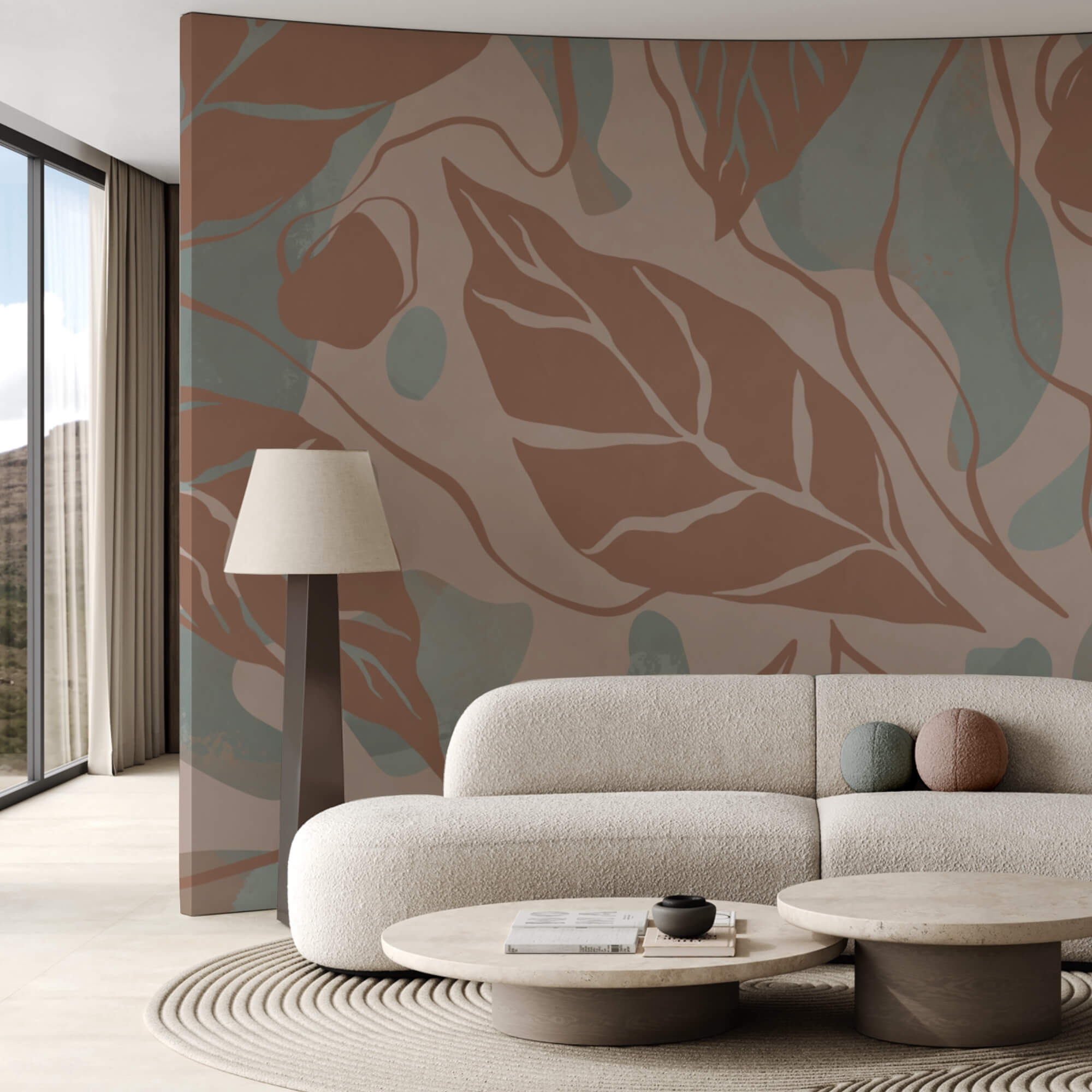 Levelek és buborékok mintája