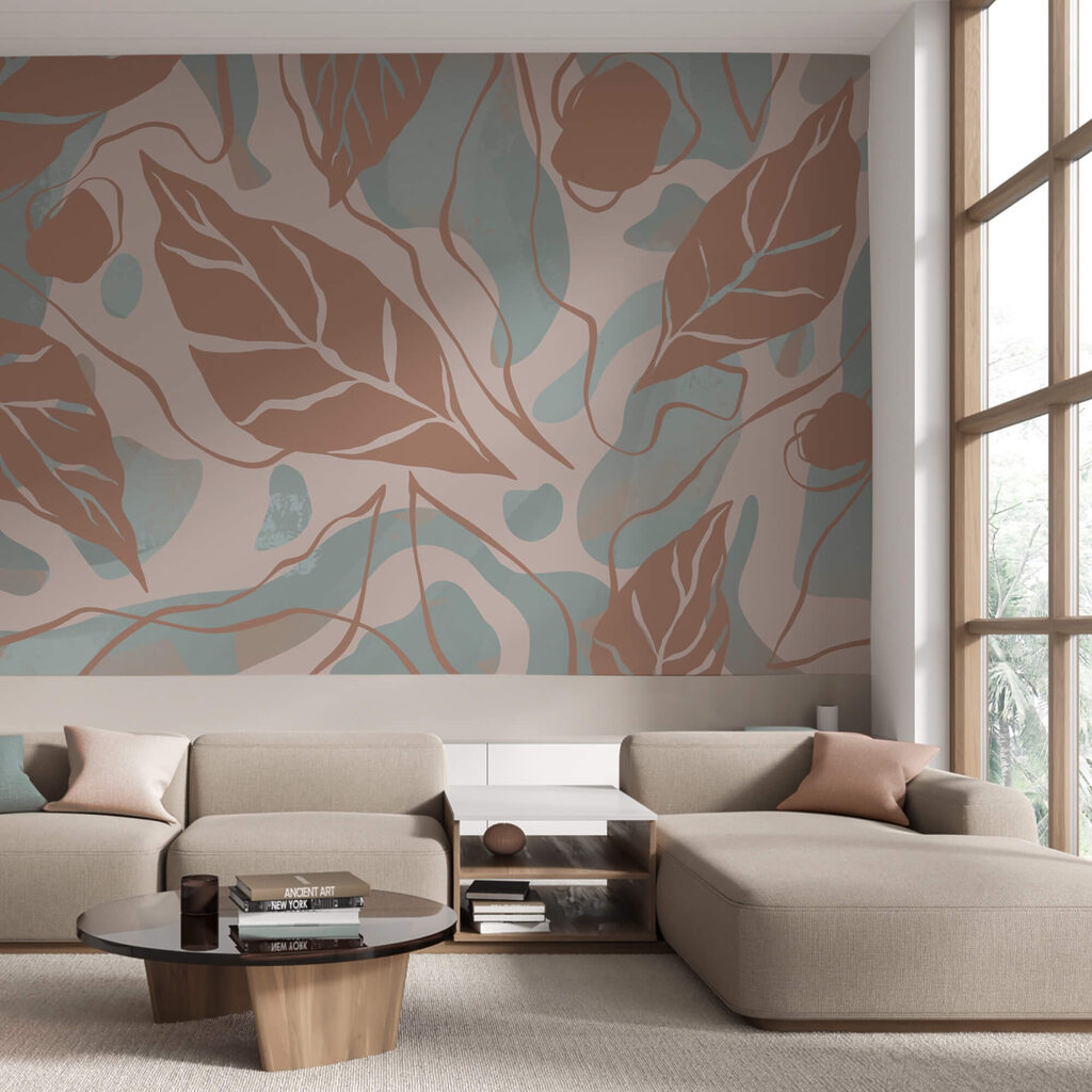 Levelek és buborékok mintája