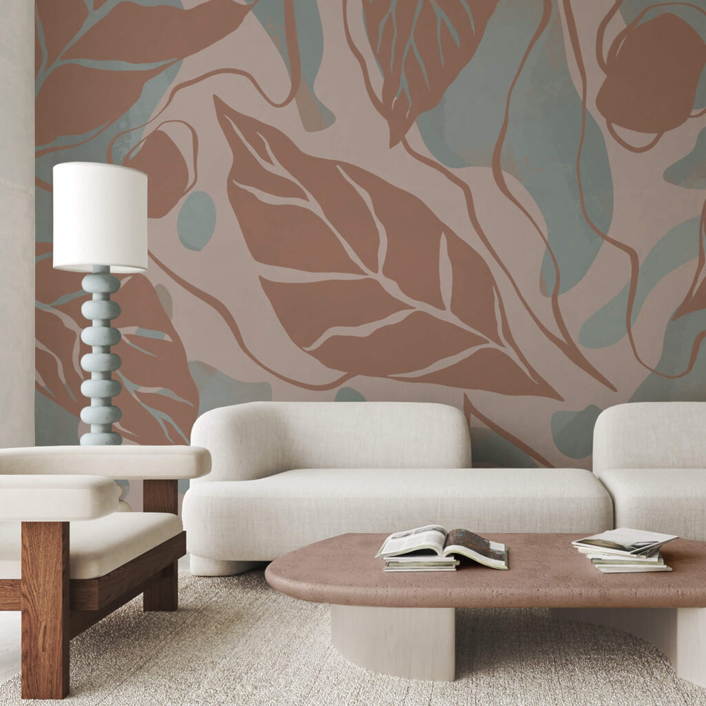 Levelek és buborékok mintája