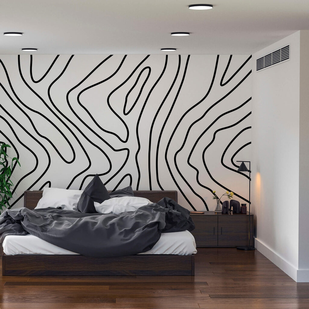 Fekete-fehér minta Fekete-fehér minta