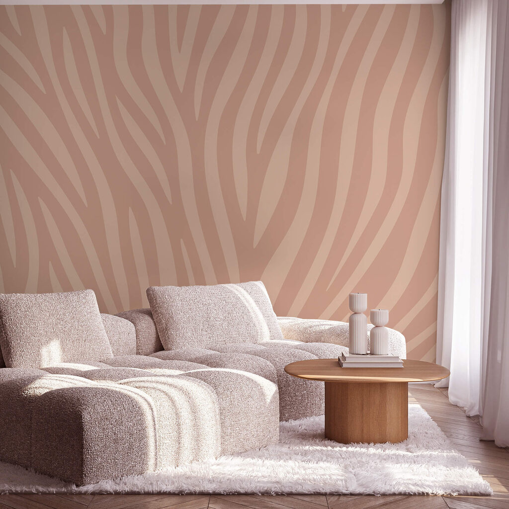 Áradó vonalak lágy árnyalatokban