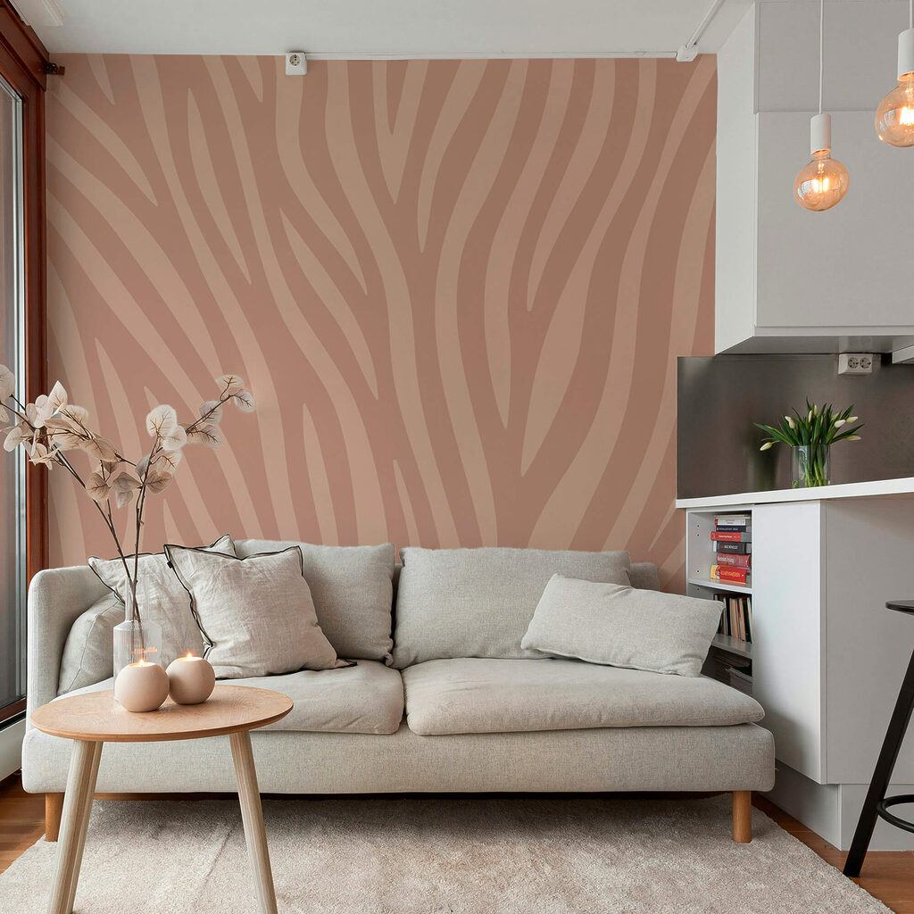 Áradó vonalak lágy árnyalatokban