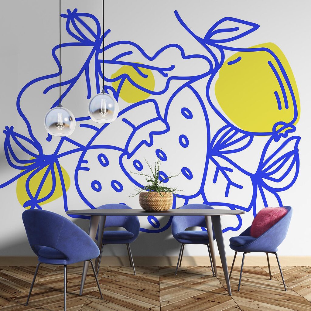 Gyümölcsök és levelek rajzolása Gyümölcsök és levelek rajzolása