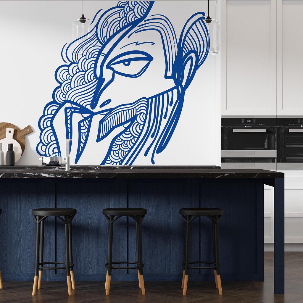 Rajz egy férfiról, aki a kezét a szájához szorítja Rajz egy férfiról, aki a kezét a szájához szorítja