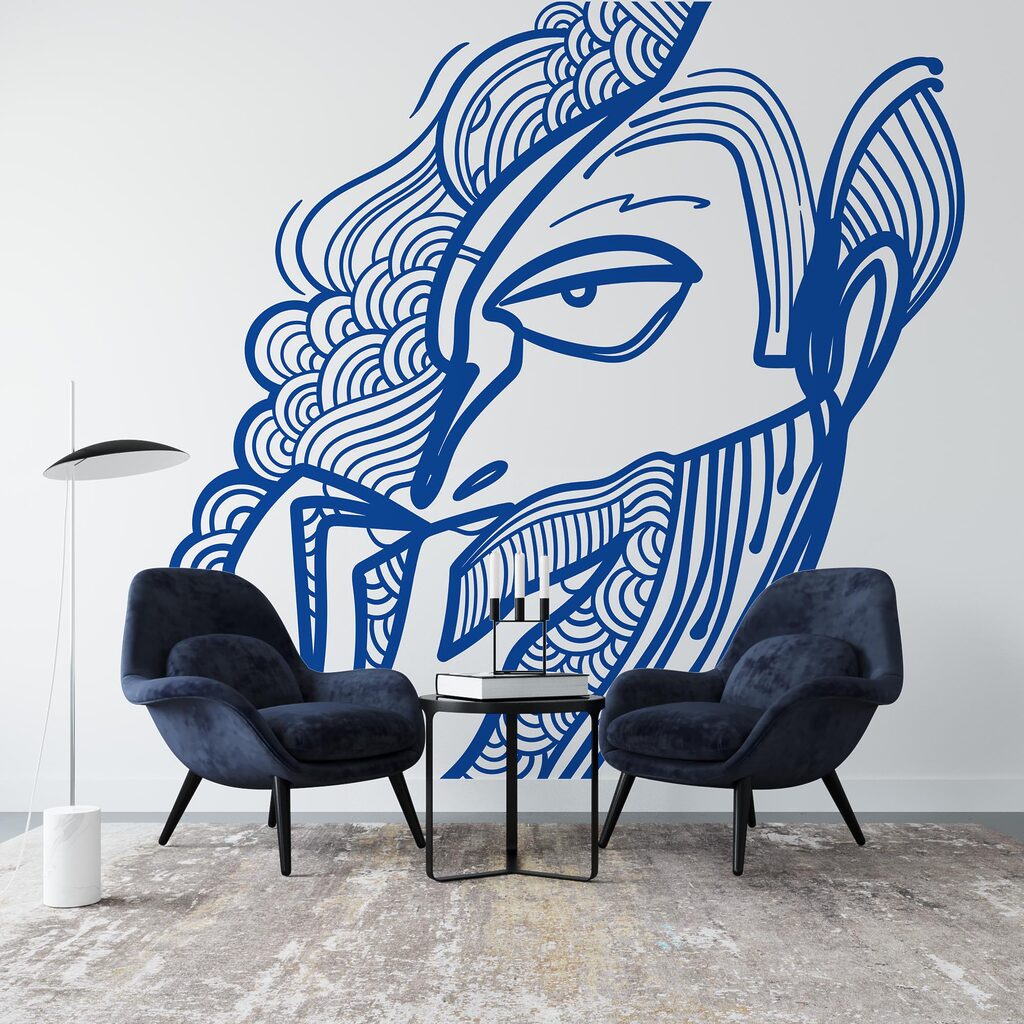 Rajz egy férfiról, aki a kezét a szájához szorítja Rajz egy férfiról, aki a kezét a szájához szorítja