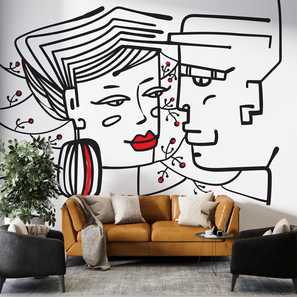 Egy férfi és egy nő rajza