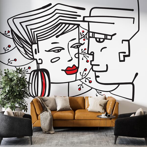 Egy férfi és egy nő rajza