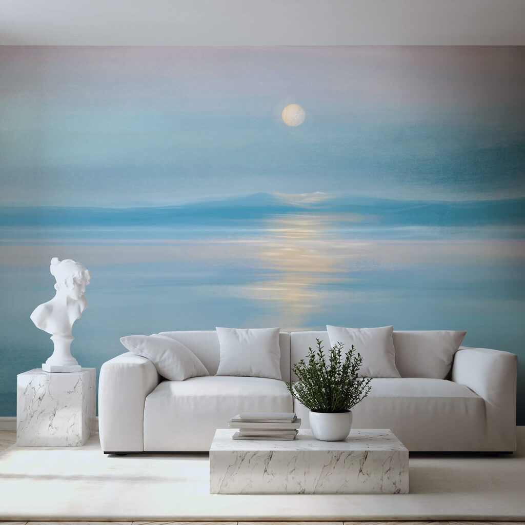 Hold egy víztömeg felett