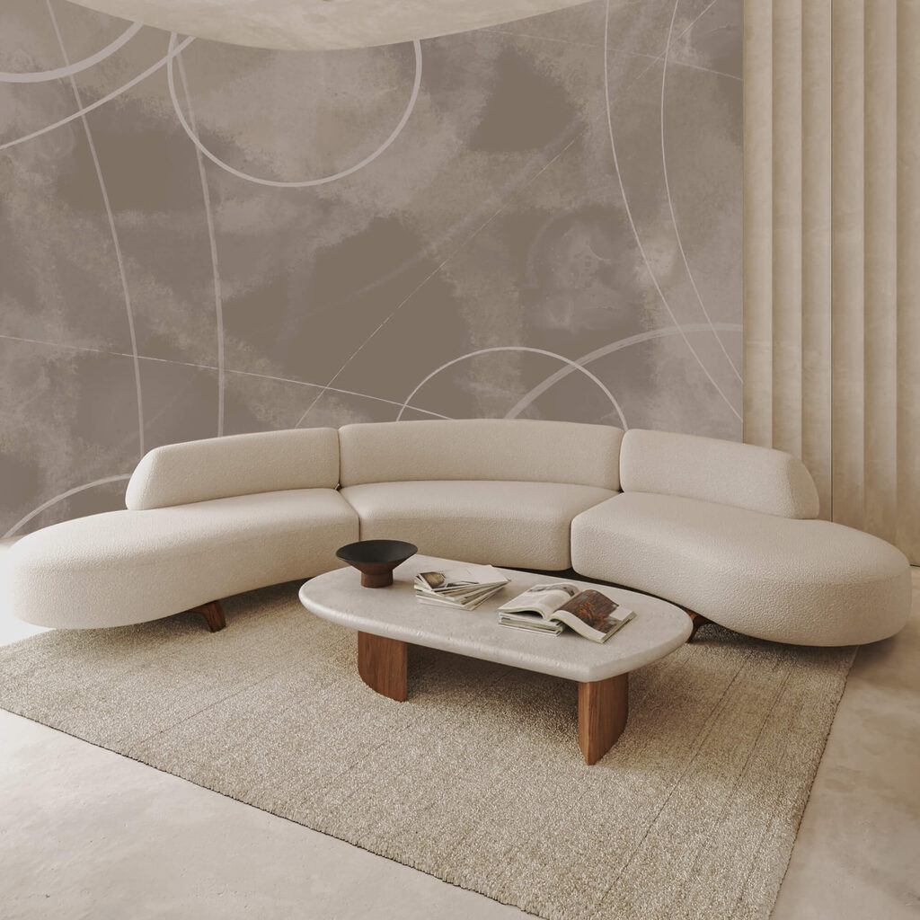 Barna háttér fehér vonalakkal és körökkel Barna háttér fehér vonalakkal és körökkel