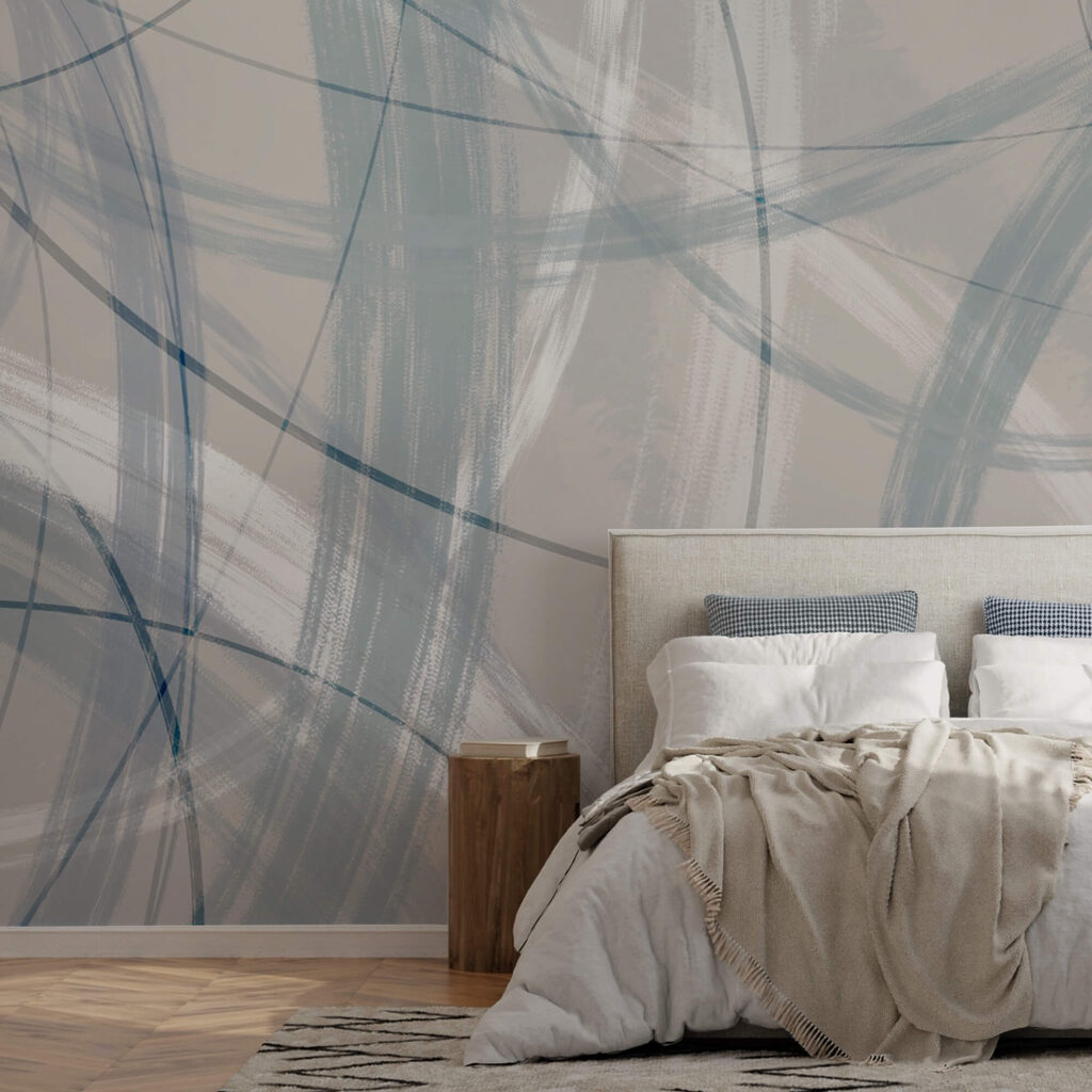 Szürke és fehér háttér körökkel és vonalakkal