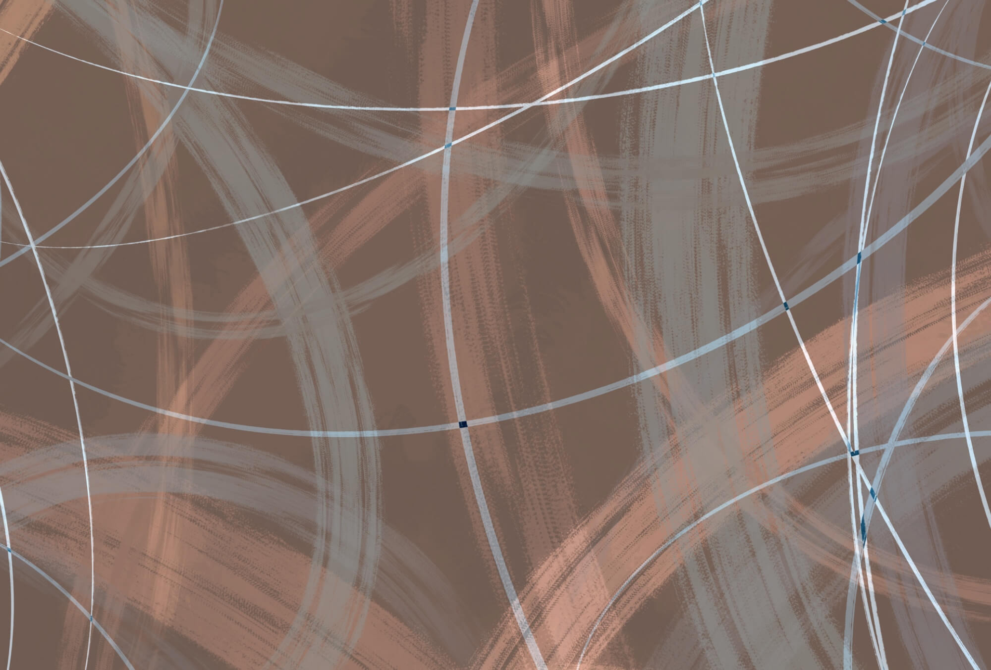 Brown and white background with lines and circles Brown and white background with lines and circles