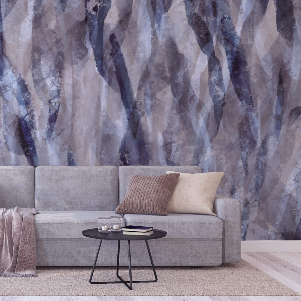 Lágy színárnyalatok kavargó hullámai