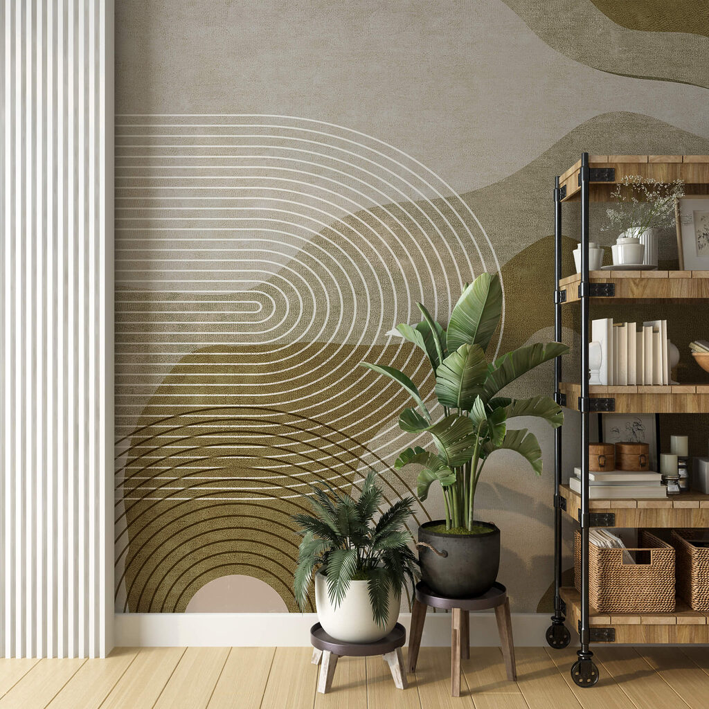 Absztrakt görbék és vonalak harmóniája Absztrakt görbék és vonalak harmóniája