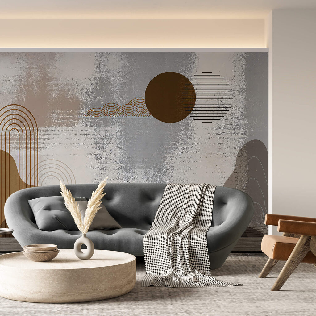 Egy tájkép festménye Egy tájkép festménye