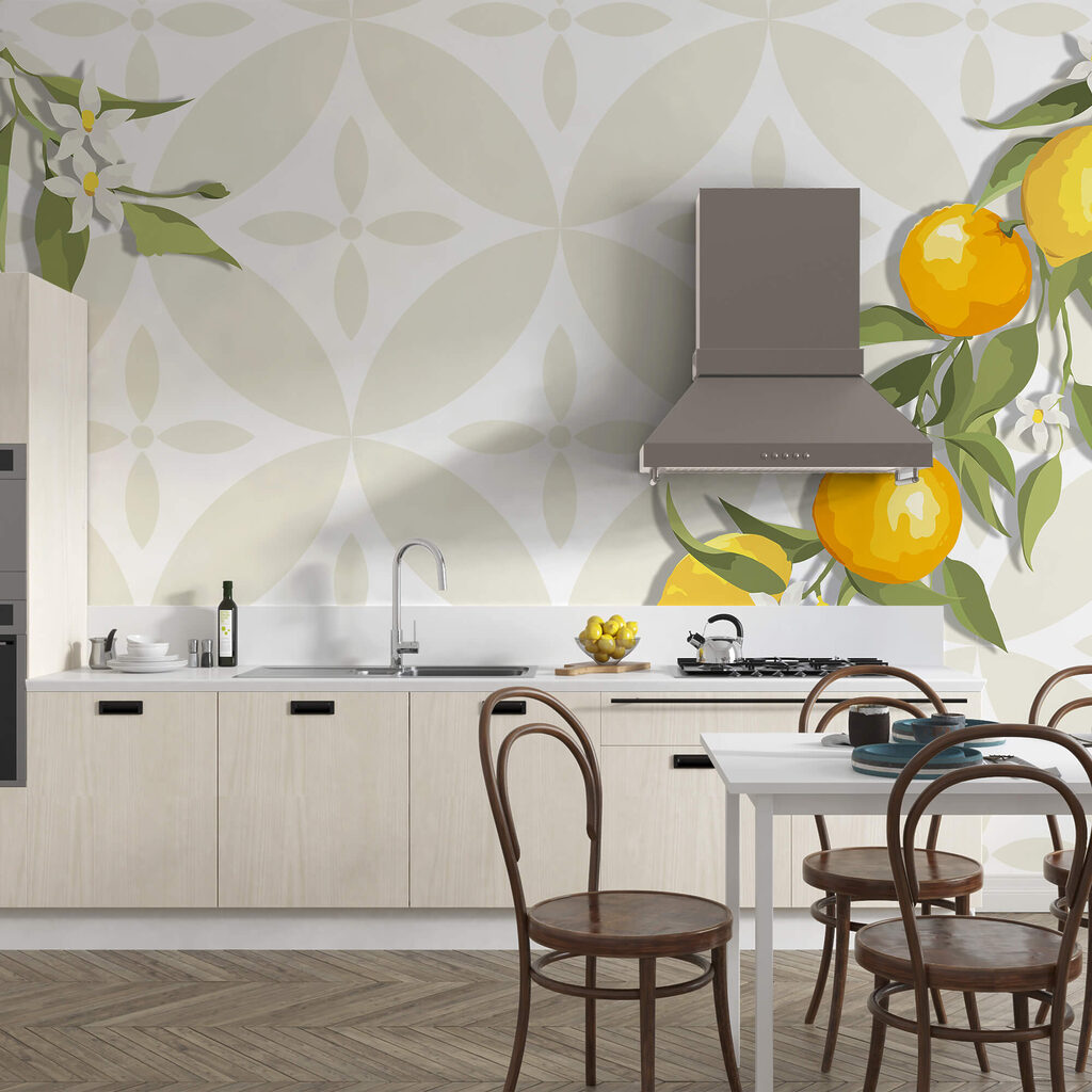 Sárga gyümölcs egy ágon