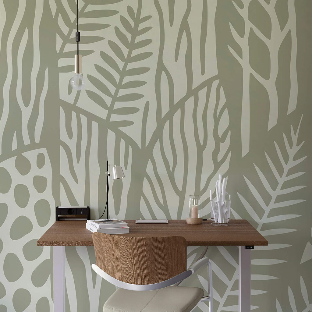 Levelek és ágak mintázata