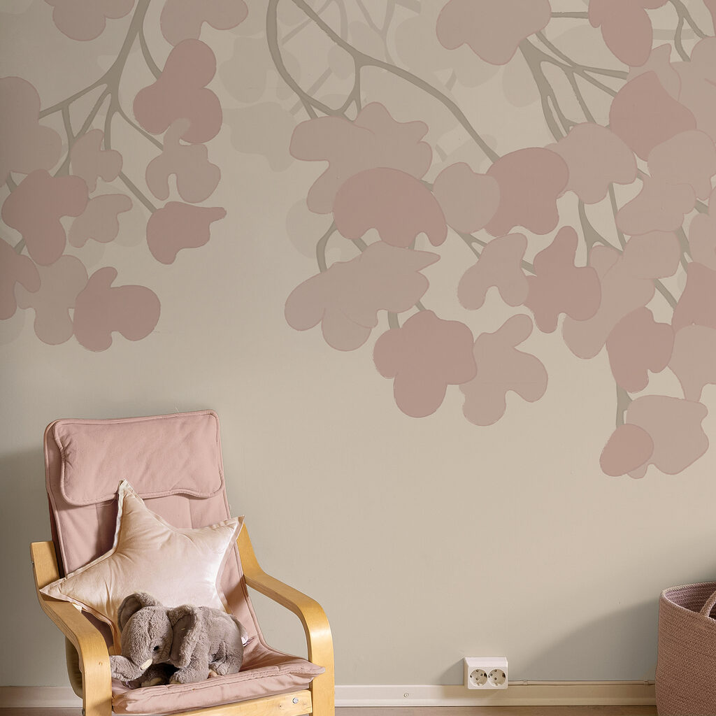 Rózsaszín virágok fehér háttéren Rózsaszín virágok fehér háttéren