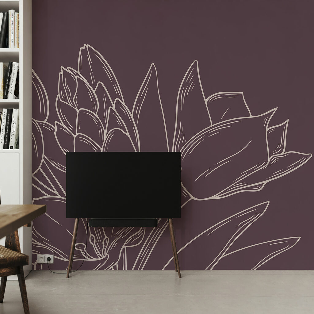 Finom virágok gazdag háttéren Finom virágok gazdag háttéren